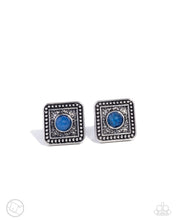Load image into Gallery viewer, Stony Sophistication - Blue cuff links A033
