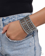 Load image into Gallery viewer, Stacked Significance - Silver bracelet BOX 19
