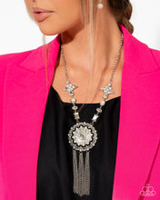 Load image into Gallery viewer, Virtuous Venture - White necklace May 2025 LOP E007
