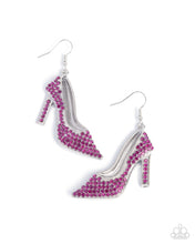 Load image into Gallery viewer, Wedding Shoes - Pink earring F072
