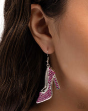 Load image into Gallery viewer, Wedding Shoes - Pink earring F072
