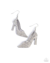 Load image into Gallery viewer, Wedding Shoes - White earring E036
