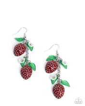 Load image into Gallery viewer, Seize the Strawberries - Red earring BOX 18
