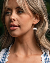 Load image into Gallery viewer, Unrivaled Umbrella - White earring A008
