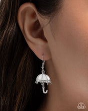 Load image into Gallery viewer, Unrivaled Umbrella - White earring A008
