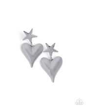 Load image into Gallery viewer, Dynamic Disposition - Silver post earring E060
