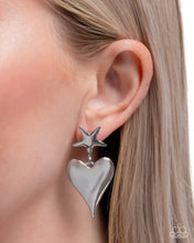 Load image into Gallery viewer, Dynamic Disposition - Silver post earring E060
