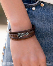 Load image into Gallery viewer, Buckaroo Beginning - Blue bracelet May 2025 FF LRSHELF2
