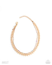 Load image into Gallery viewer, Actionable Anklet - Gold anklet B005
