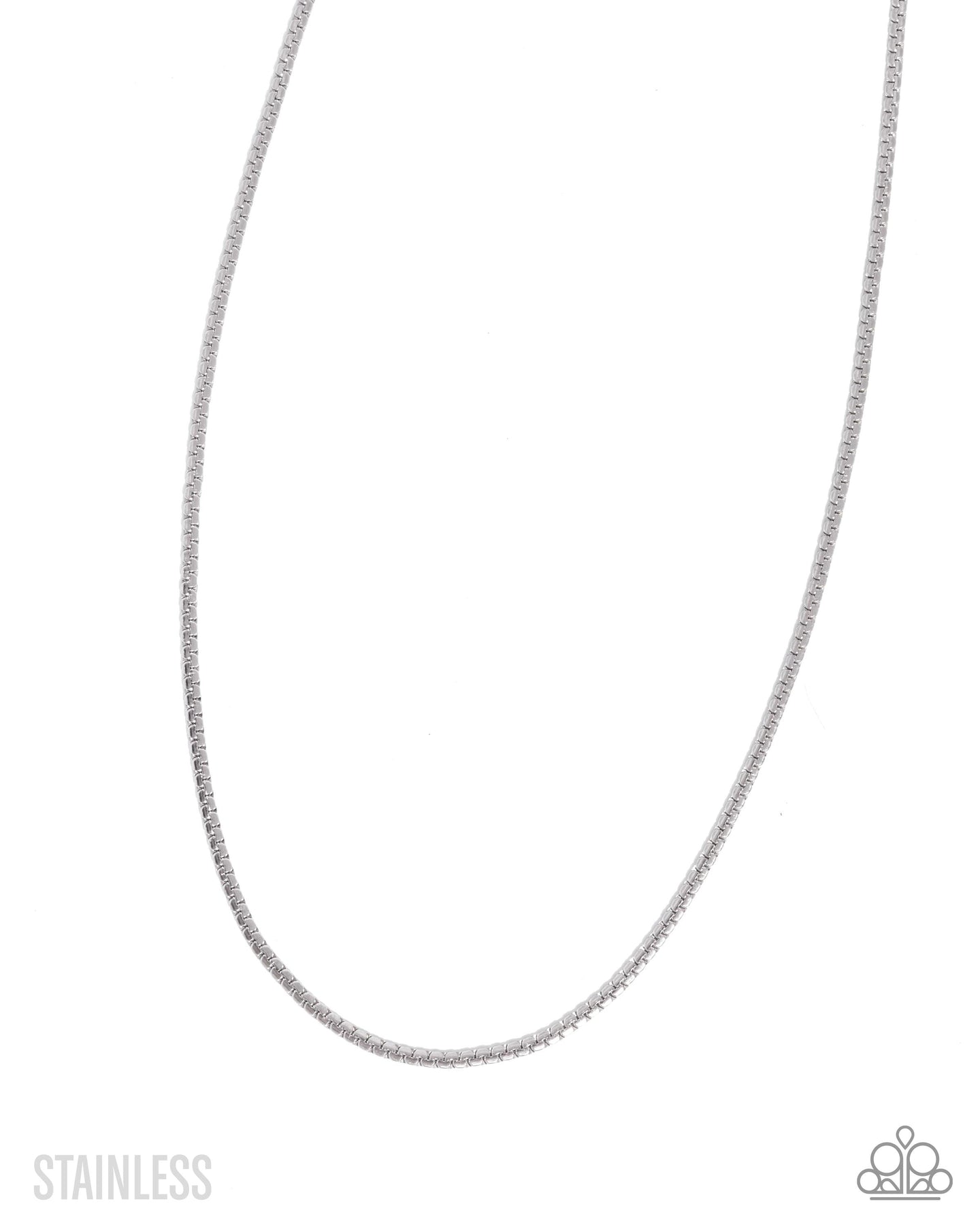 Stainless Season - Silver men's necklace E013