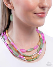 Load image into Gallery viewer, Milky Mambo - Green necklace A002
