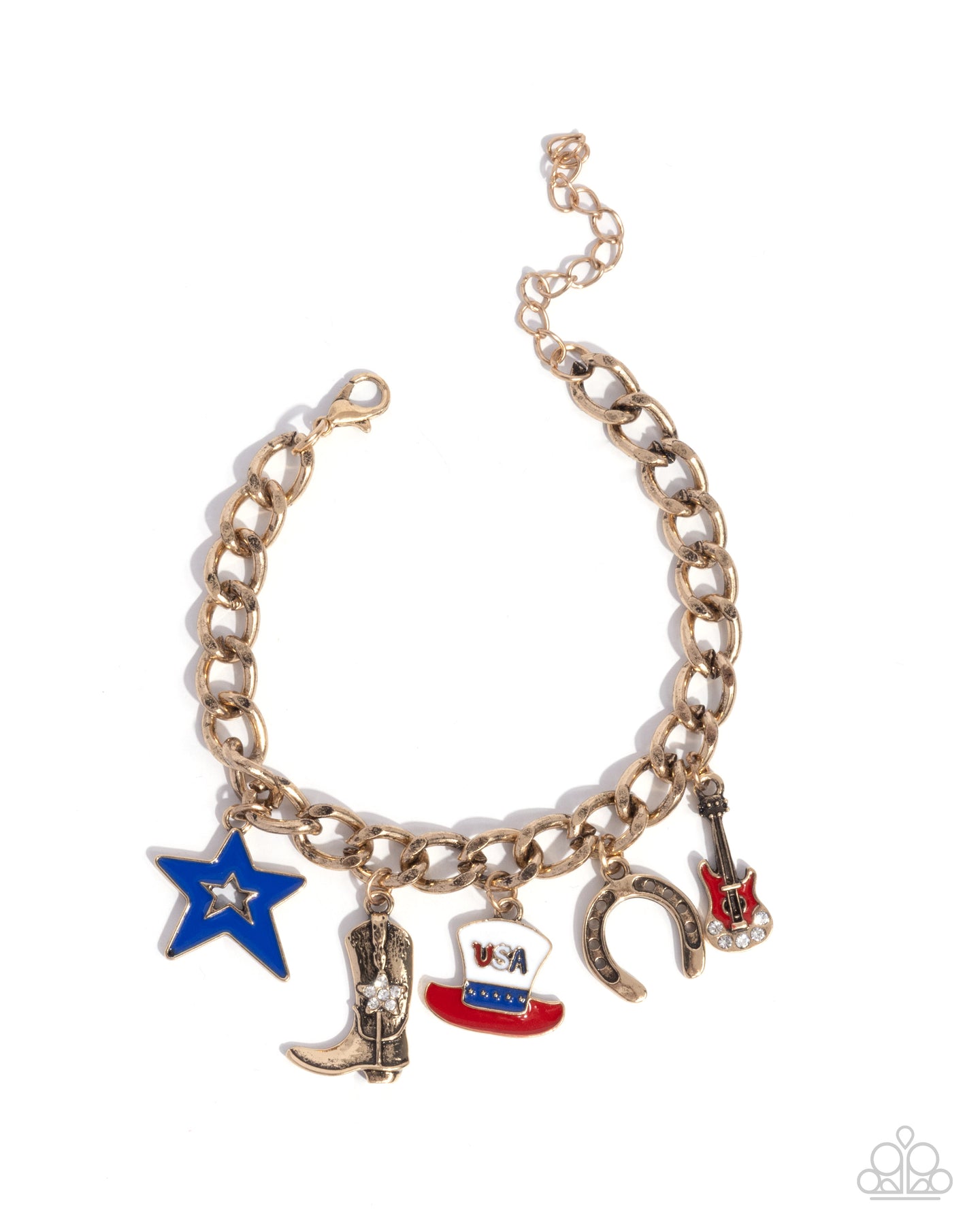 All-American Adornment - Gold bracelet D034