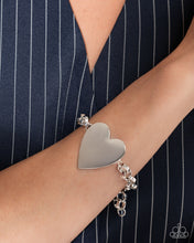 Load image into Gallery viewer, 2pc SET: Sweet Start - Silver necklace + bracelet F019
