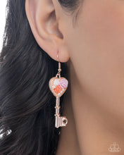 Load image into Gallery viewer, 2 pc SET: Gifted Garden - Rose Gold necklace + earring G024
