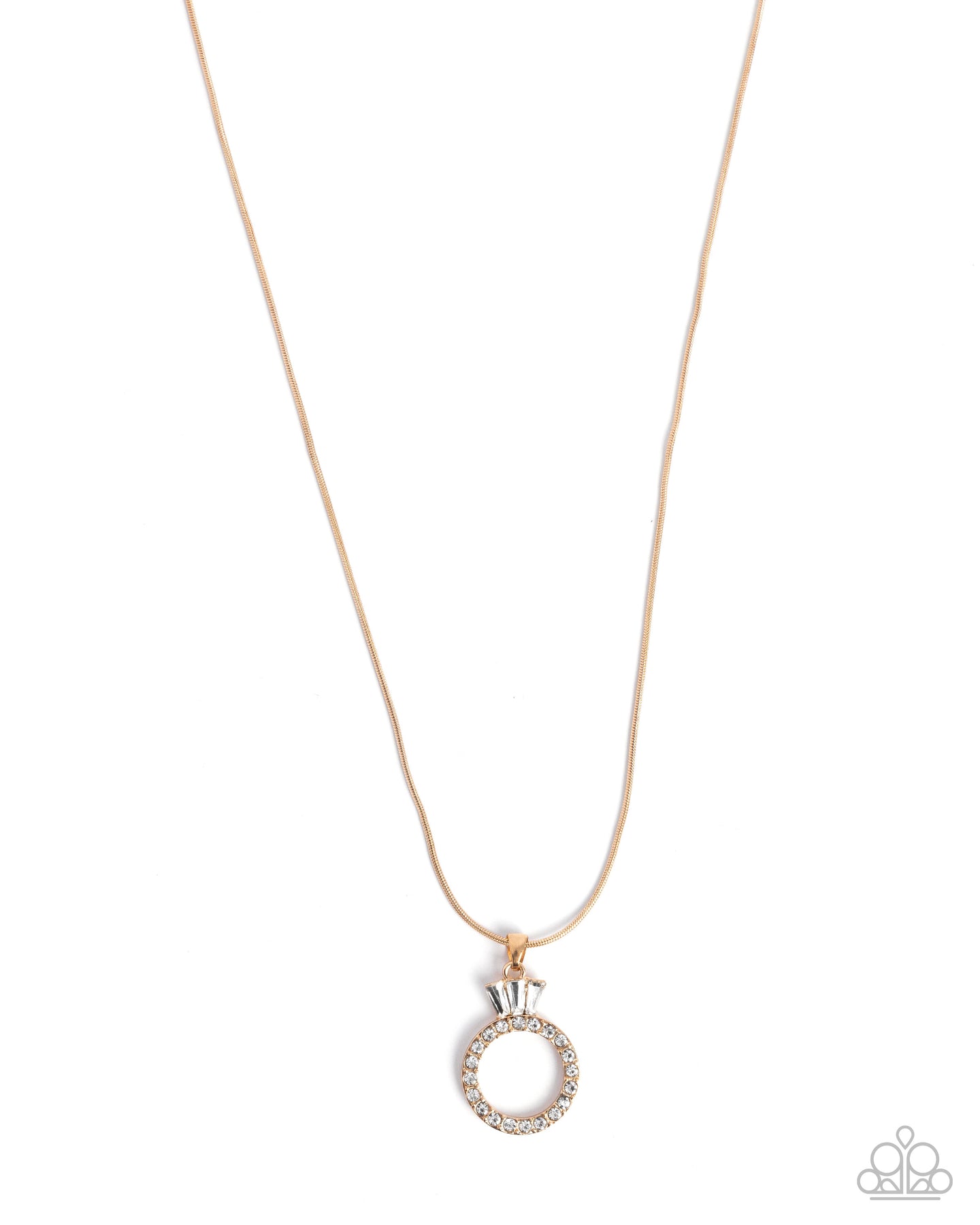 Promise Ring - Gold necklace E033