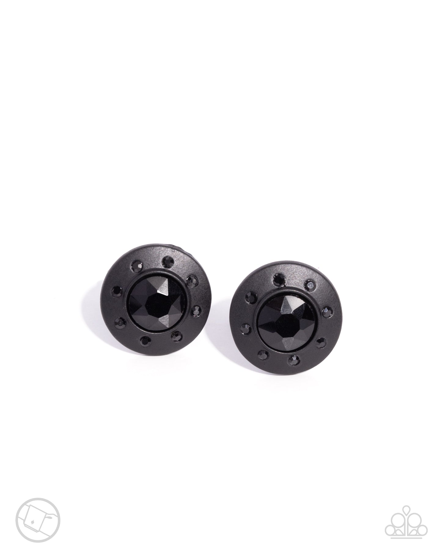 Cruising Confidence - Black men's cuff links E013