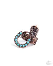 Load image into Gallery viewer, Western Wraparound - Copper ring E037
