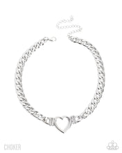Load image into Gallery viewer, Heartfelt Hunch - Silver necklace A075
