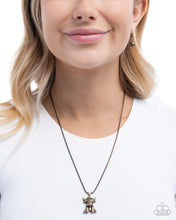 Load image into Gallery viewer, Highland Hero - Brass necklace
