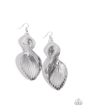 Load image into Gallery viewer, Skinny Spiral - Silver earring D074
