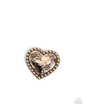 Load image into Gallery viewer, A Breath of Fresh Romance - Gold Brooch A046
