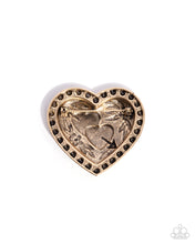 Load image into Gallery viewer, A Breath of Fresh Romance - Gold Brooch A046
