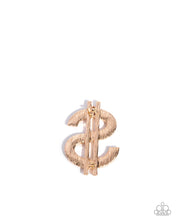 Load image into Gallery viewer, Raking in the Bling - Gold Brooch B109

