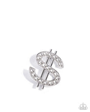 Load image into Gallery viewer, Raking in the Bling - White Brooch D013
