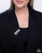 Load image into Gallery viewer, Blingy Boss - White Brooch E004(2)
