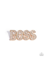 Load image into Gallery viewer, Blingy Boss - Gold Brooch BOX 5
