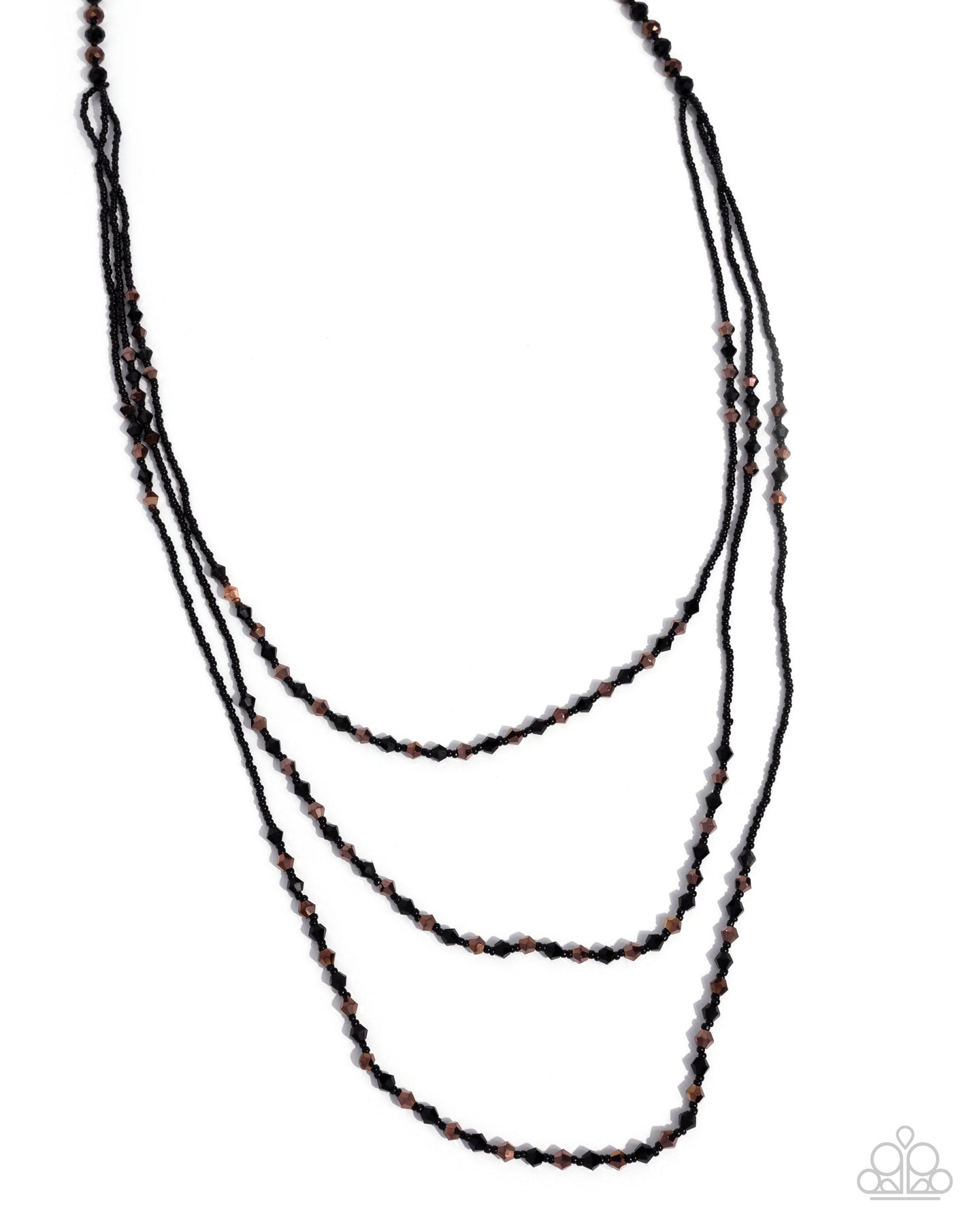 Calling Chic - Black necklace D021
