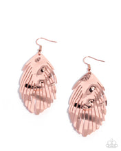Load image into Gallery viewer, Acutely Abstract - Copper  earring 8/19 preorder
