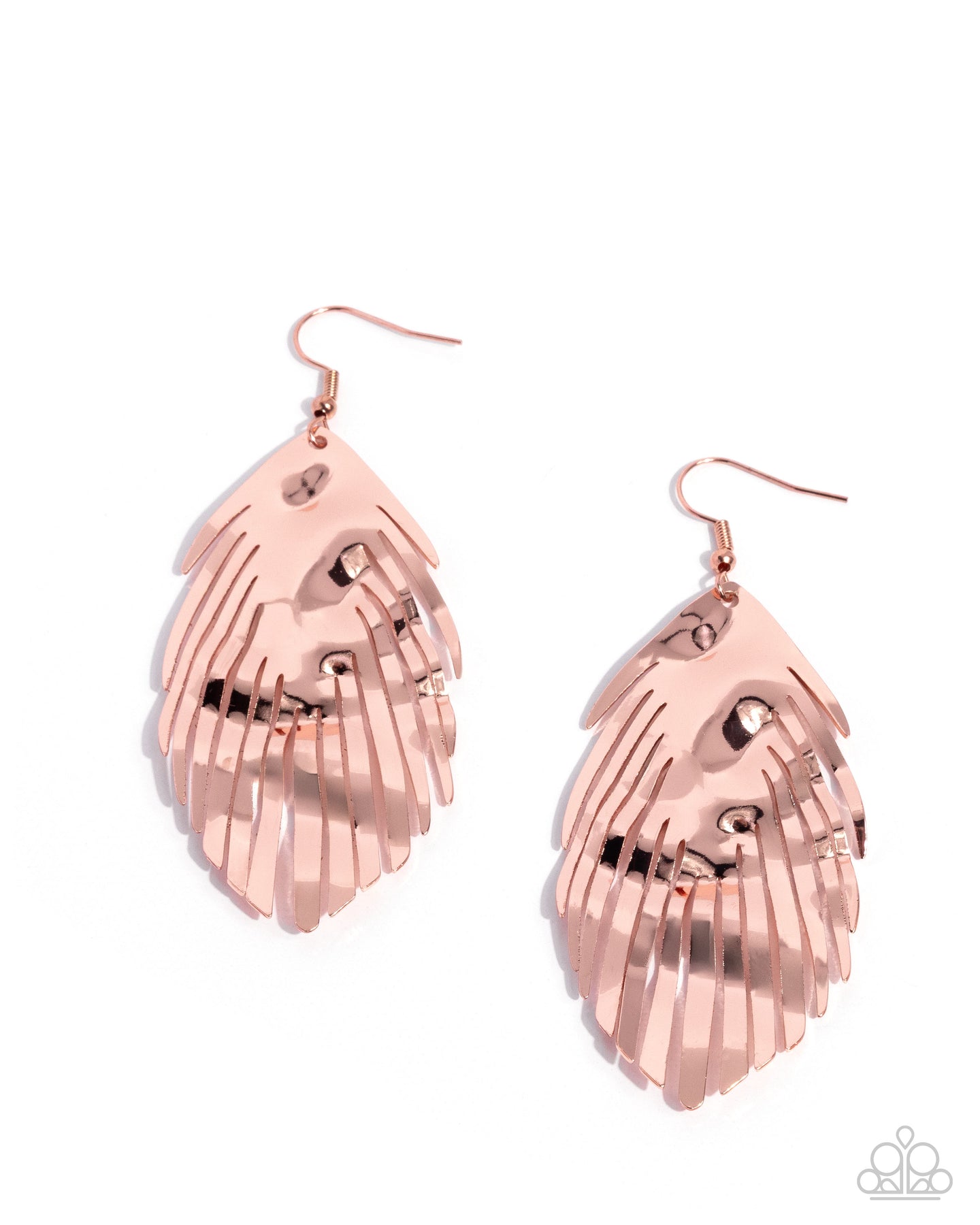 Acutely Abstract - Copper  earring 8/19 preorder