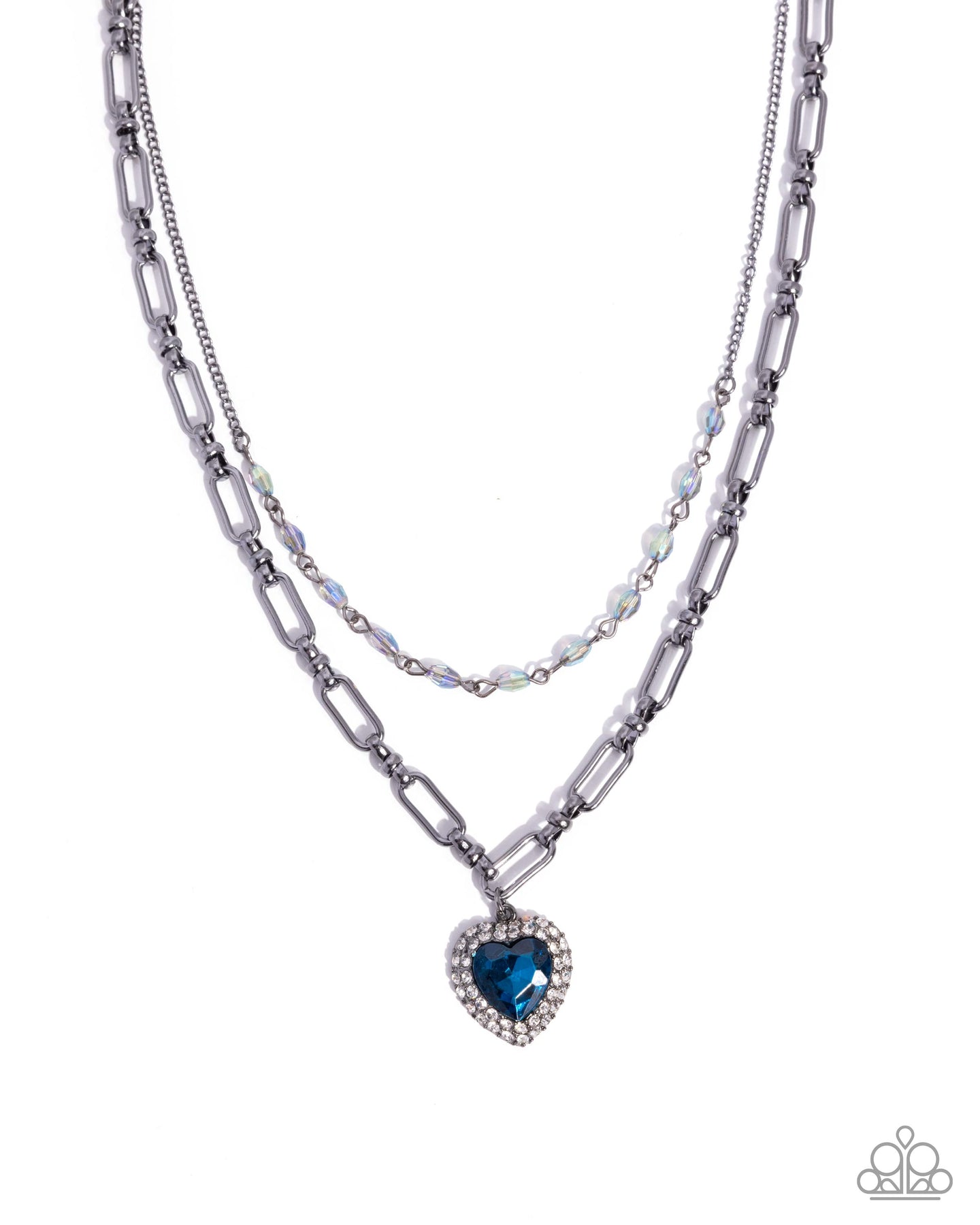 Match Made In HAUTE - Blue necklace E039