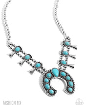 Load image into Gallery viewer, Rustic Route - Blue necklace BOX 19
