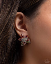 Load image into Gallery viewer, Floral Fairness - Multi post earring

