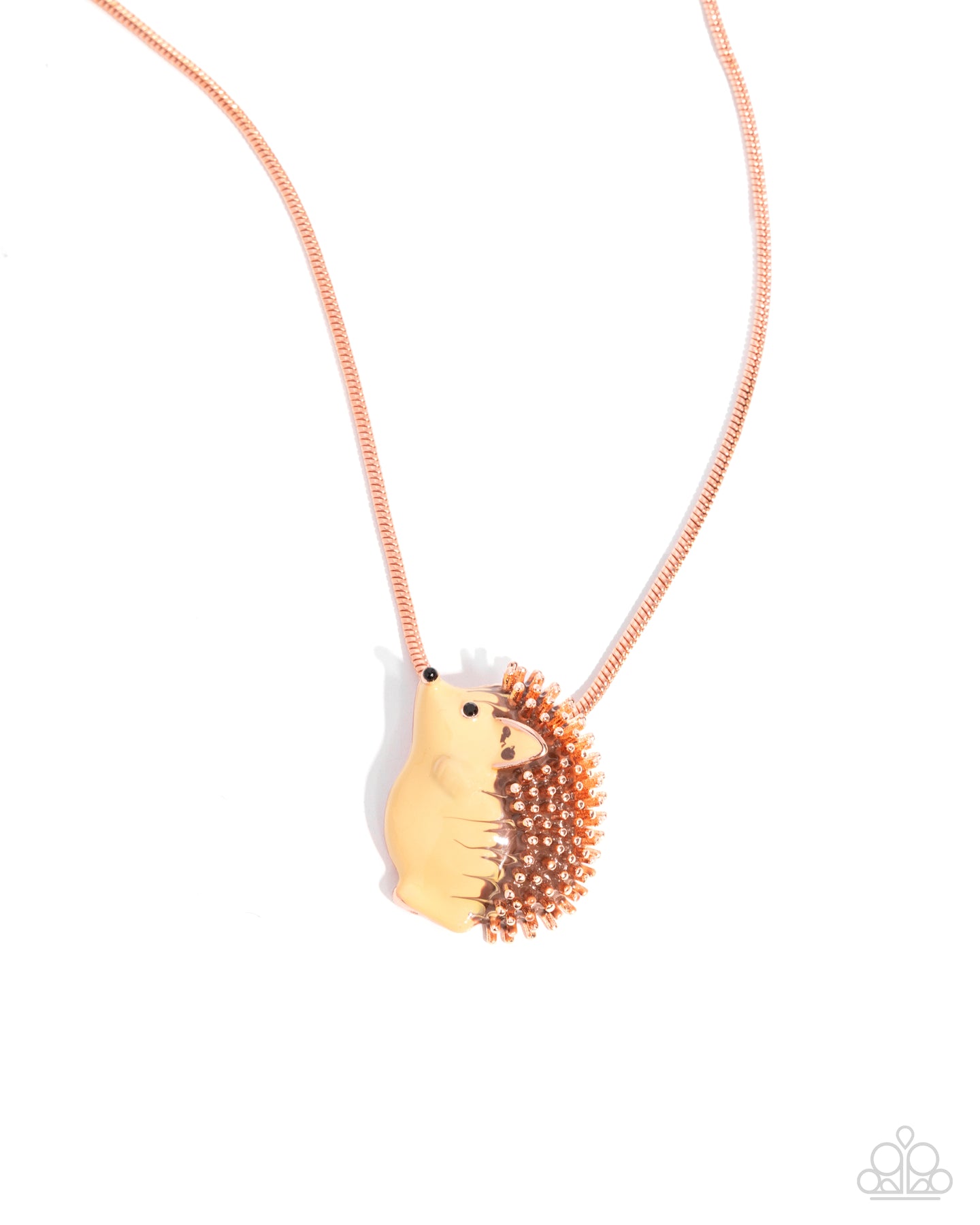 Porcupine Pizzazz - Copper necklace E060