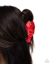 Load image into Gallery viewer, Lobster Leisure - Red Claw Hair Clip BOX 18
