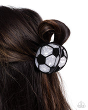 Load image into Gallery viewer, Soccer Shimmer - Black Claw Hair clip BOX 20
