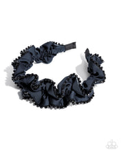 Load image into Gallery viewer, Beaded Broadcast - Blue headband E084
