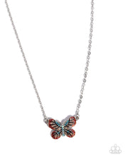 Load image into Gallery viewer, Gliding Glam - Orange necklace E017
