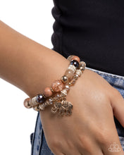 Load image into Gallery viewer, Wise Whimsy - Brown bracelet B129
