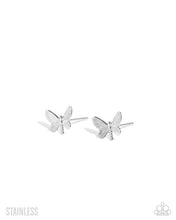 Load image into Gallery viewer, Whimsical Willpower - Silver post earring C008

