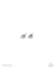Load image into Gallery viewer, Will You Stay? - Silver post earring C005
