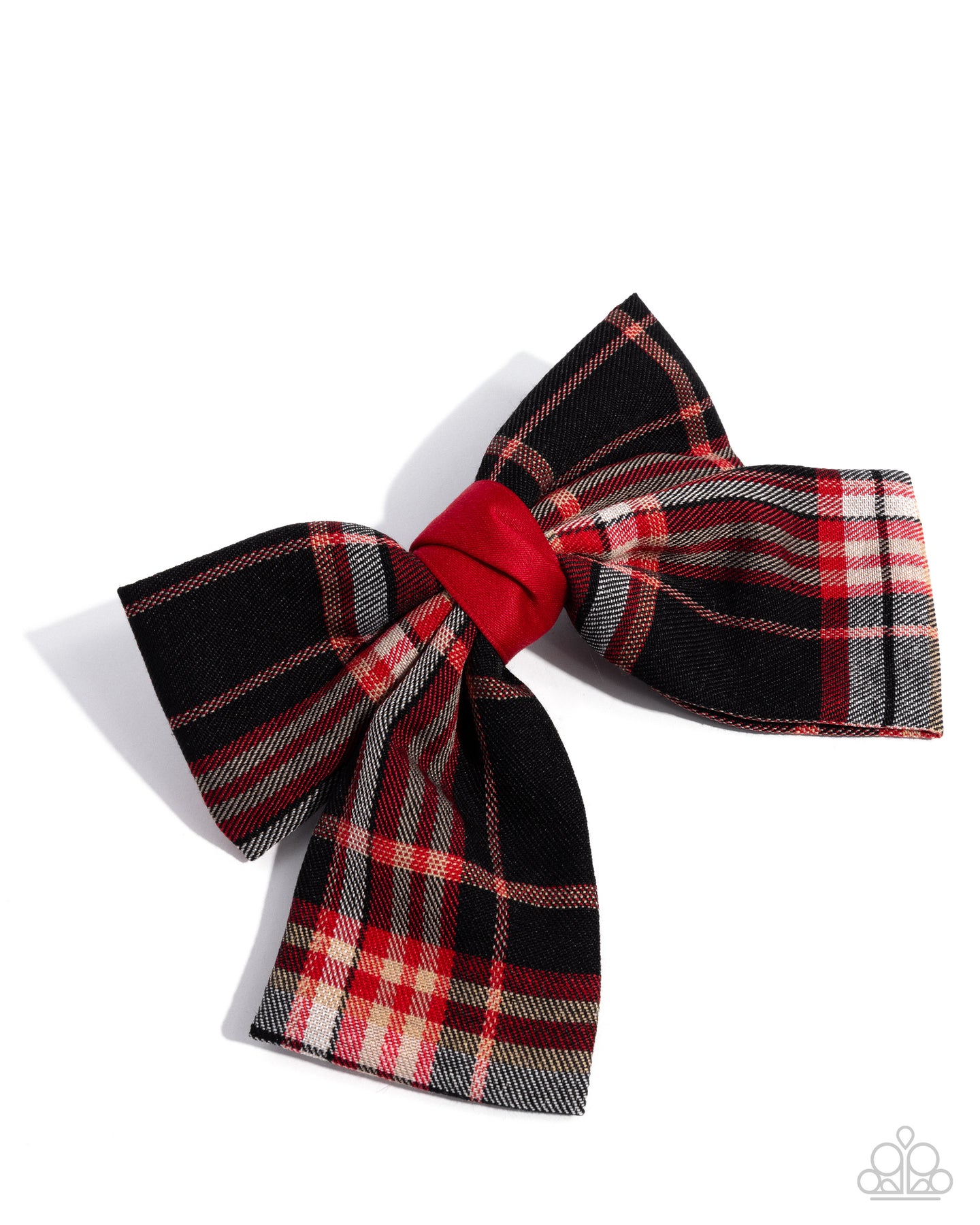 Front BOW Seat - Red hair clip E084