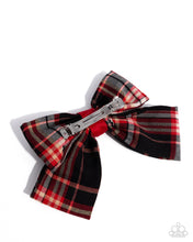 Load image into Gallery viewer, Front BOW Seat - Red hair clip E084
