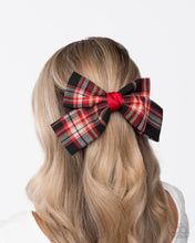 Load image into Gallery viewer, Front BOW Seat - Red hair clip E084

