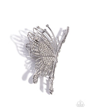 Load image into Gallery viewer, Layered Landing - White claw hair clip E082
