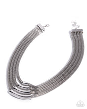 Load image into Gallery viewer, Get the MESH-age - Silver necklace A056
