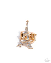 Load image into Gallery viewer, Eiffel Tower Ease - Gold ring Box 11
